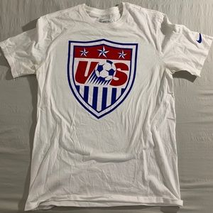 White US Soccer Nike Tee